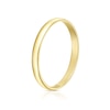 Thumbnail Image 1 of 9ct Yellow Gold 2mm Heavy D Shape Ring
