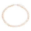 Thumbnail Image 1 of Sterling Silver Pink Cultured Freshwater Pearl Chunky Necklace