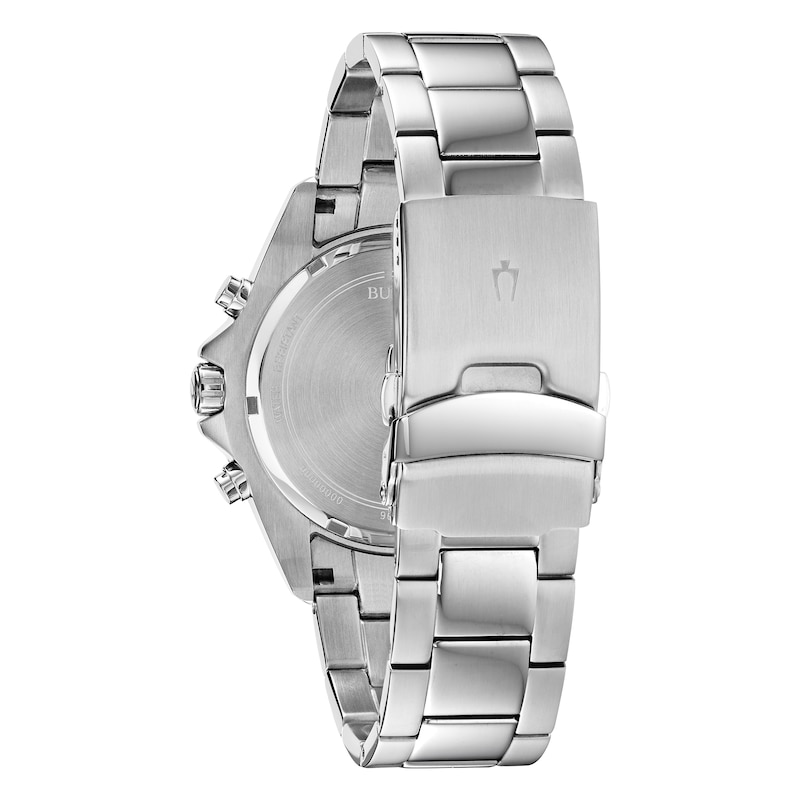 Bulova Classic Chronograph Men's Stainless Steel Bracelet Watch