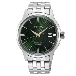 Seiko Presage Men's Stainless Steel Bracelet Watch H.Samuel