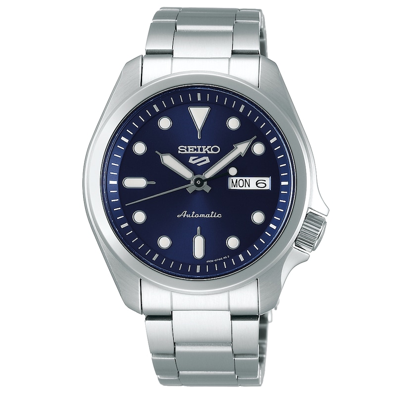 Seiko 5 Sports Men's 40mm Blue Dial Stainless Steel Bracelet Watch