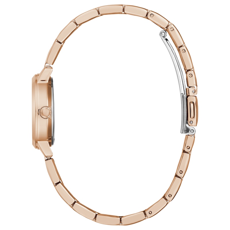 Guess Mini Nova Ladies' Rose Gold Tone Bracelet Watch
