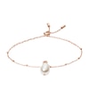 Thumbnail Image 0 of Fossil Vintage Icon Rose Gold Tone Synthetic Pearl Bracelet