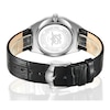 Thumbnail Image 2 of Rotary  Ultra Slim Men's Black Leather Strap Watch