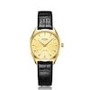 Thumbnail Image 0 of Rotary  Ultra Slim Ladies' Black Leather Strap Watch
