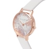 Thumbnail Image 1 of Olivia Burton Abstract Florals Ladies' Pink Strap Watch