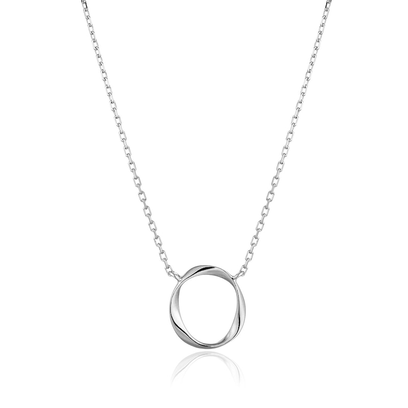 Ania Haie Sterling Silver Swirl Necklace