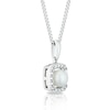 Thumbnail Image 1 of Silver Diamond & June Pearl Birthstone Pendant