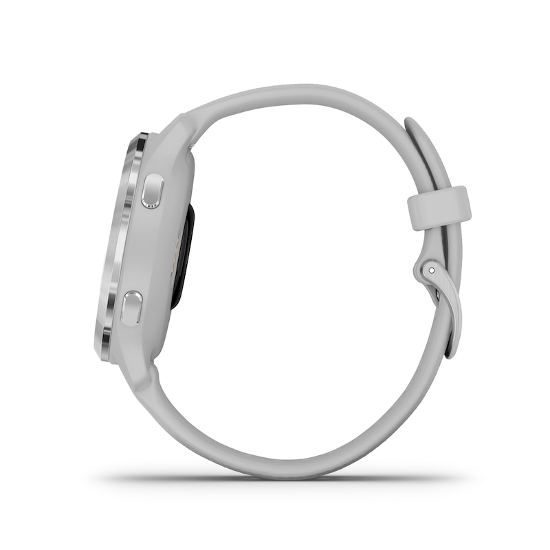 Garmin Venu 2S Ladies' Grey Silicone Strap Smartwatch
