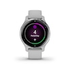 Thumbnail Image 6 of Garmin Venu 2S Ladies' Grey Silicone Strap Smartwatch