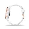 Thumbnail Image 2 of Garmin Venu 2S Ladies' White Silicone Strap Smartwatch