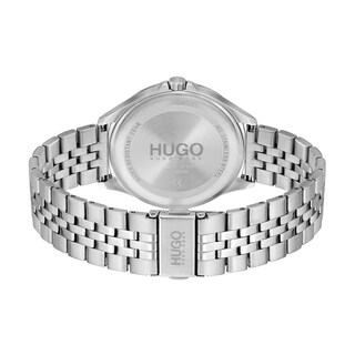 HUGO SUIT Men's Stainless Steel Bracelet Watch H.Samuel