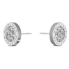 Thumbnail Image 0 of Tommy Hilfiger Stainless Steel Crystal Disc Stud Earrings
