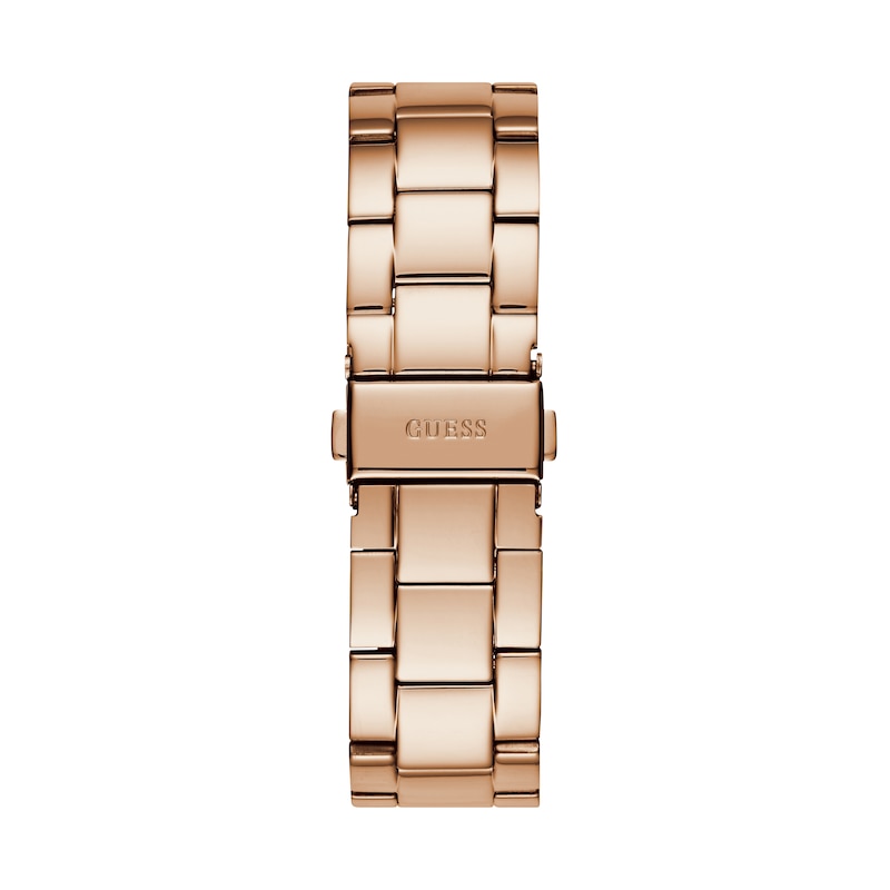 Guess Crystal Ladies' Rose Gold Tone Bracelet Watch