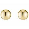Thumbnail Image 0 of 9ct Yellow Gold 5mm Ball Stud Earrings