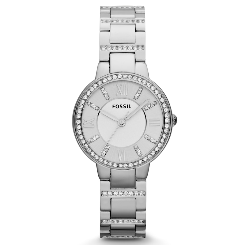 Fossil Ladies' Stainless Steel Crystal Watch