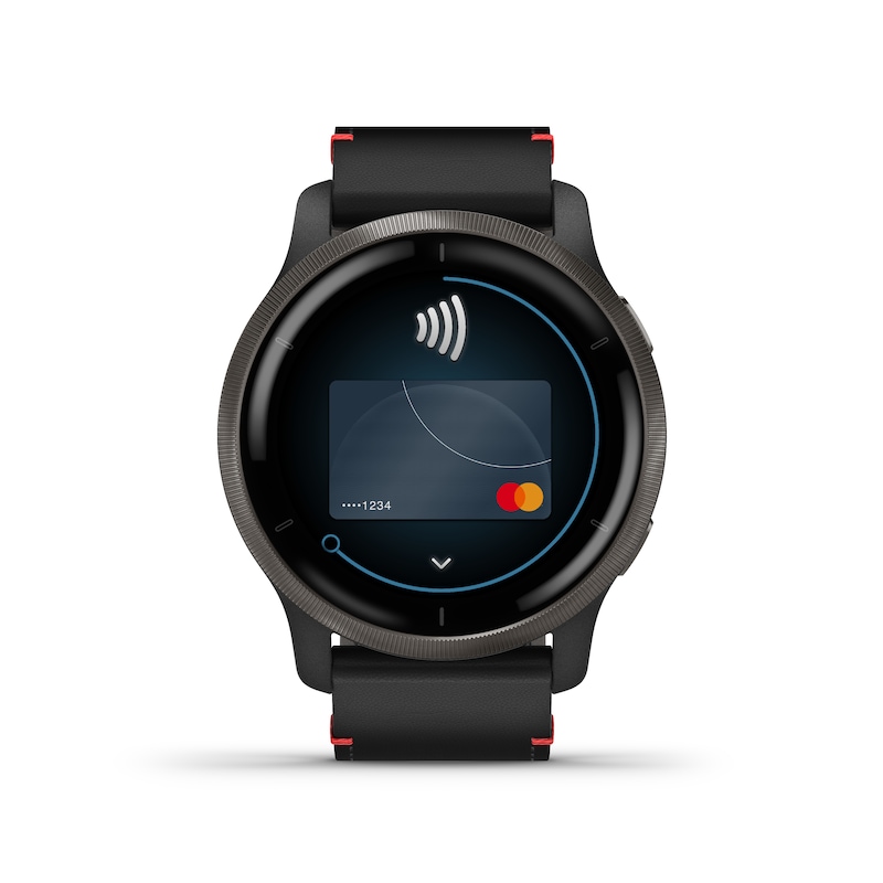 Garmin Venu 2S Men's Grey Silicone Strap Smartwatch