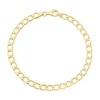 Thumbnail Image 0 of 9ct Yellow Gold 8 Inch Curb Bracelet
