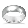Thumbnail Image 0 of 18ct White Gold 7mm Super Heavy Court Ring