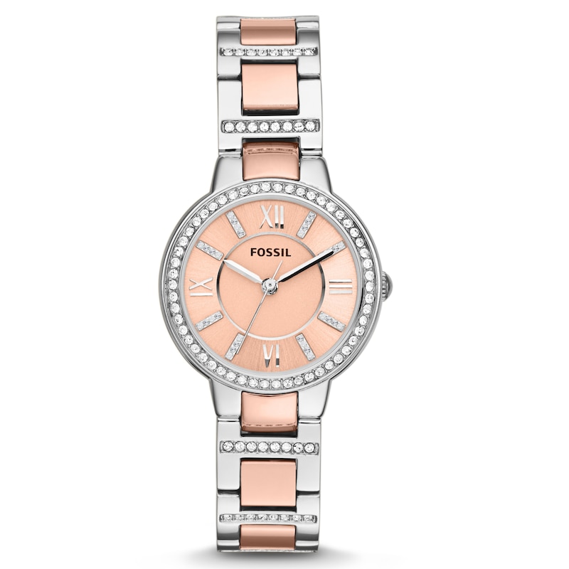 Fossil Ladies' Two Tone Stainless Steel Bracelet Watch