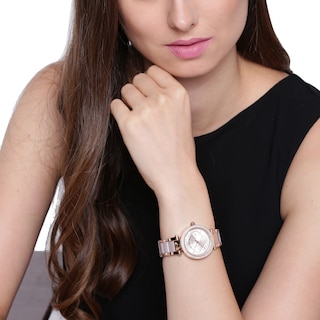 Michael Kors Mini Parker Ladies' Rose Gold Tone Watch