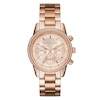 Thumbnail Image 0 of Michael Kors Ritz Ladies' Rose Gold Stainless Steel Watch