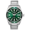 Thumbnail Image 0 of Citizen Men's Green Dial Stainless Steel Bracelet Watch
