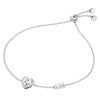Thumbnail Image 0 of Michael Kors Sterling Silver Cubic Zirconia Heart Bracelet