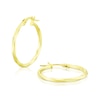 Thumbnail Image 0 of 9ct Yellow Gold Twist Hoop Earrings
