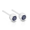 Thumbnail Image 0 of Sterling Silver Sapphire Stud Earrings