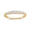 Thumbnail Image 0 of 9ct Yellow Gold 0.33ct Diamond Graduated Eternity Ring