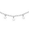 Thumbnail Image 1 of Silver Star Charm 9 Inch Adjustable Anklet