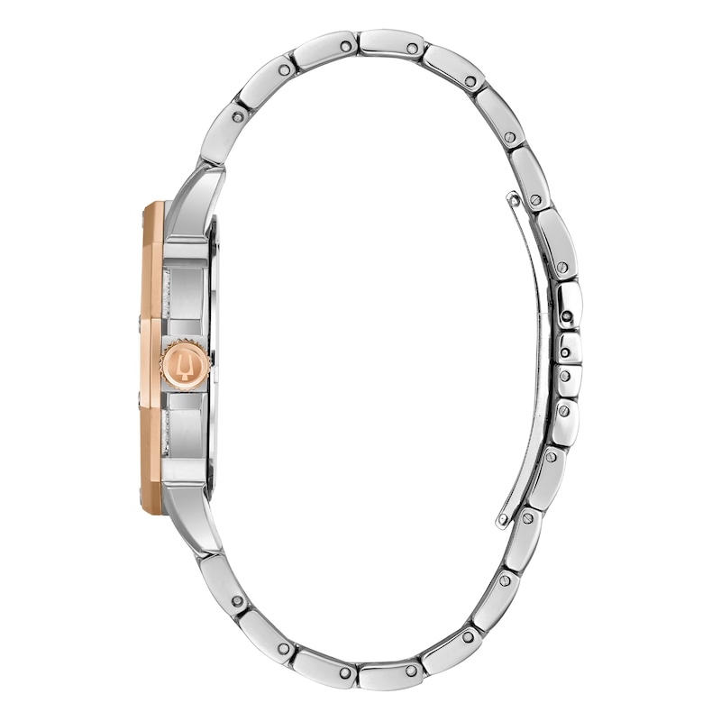 Bulova Crystal Octava Men's Stainless Steel Bracelet Watch