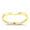 Thumbnail Image 0 of Ladies' 9ct Yellow Gold Shaped Slim Wedding Ring