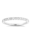 Thumbnail Image 0 of 9ct White Gold 0.20ct Diamond Claw Set Wedding Ring