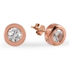 Thumbnail Image 0 of Radley London Rose Gold Plated Cubic Zirconia Stud Earrings