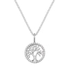 Thumbnail Image 0 of Angel Whisperer Tree Design Sterling Silver Necklace