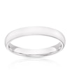 Thumbnail Image 0 of 18ct White Gold 3mm Extra Heavy Court Ring