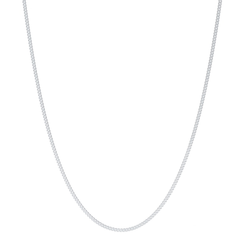 Sterling Silver 24 Inch 2mm Dainty Curb Chain