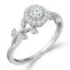 Thumbnail Image 1 of Emmy London 9ct White Gold 0.33ct Total Diamond Ring