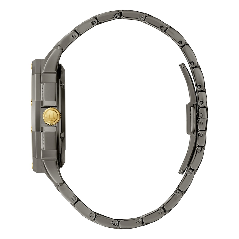 Bulova Octava Automatic Men's Grey Ip Bracelet Watch