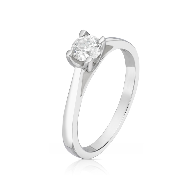 The Forever Diamond 18ct White Gold Solitaire 0.50ct Ring
