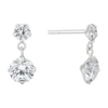 Thumbnail Image 0 of Silver Cubic Zirconia Round Drop Earrings