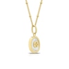 Thumbnail Image 1 of Sterling Silver & 18ct Gold Plated Vermeil Mother Of Pearl Cancer Pendant