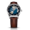 Thumbnail Image 1 of Hamilton Jazzmaster Men's Open Dial Brown Leather Watch