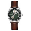 Thumbnail Image 0 of Hamilton Jazzmaster Men's Open Dial Brown Leather Watch