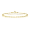 Thumbnail Image 0 of 9ct Yellow Gold 7.5 Inch Singapore Chain Bracelet