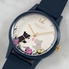 Thumbnail Image 2 of Radley 'Say it With Flowers' Navy Silicone Strap Watch