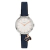 Thumbnail Image 0 of Radley Crystal Ladies' White Dial Blue Leather Strap Watch