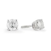 Thumbnail Image 0 of 9ct White Gold 0.66ct Diamond Solitaire Stud Earrings
